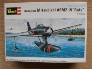 REVELL 1/72 H98 NAKAJIMA MITSUBISHI A6M2-N RUFE